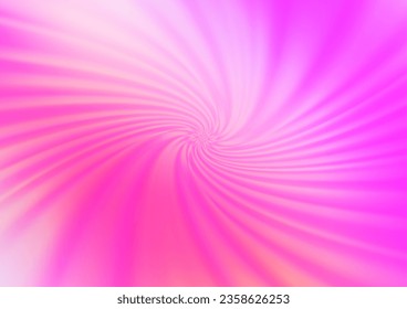 Light Pink vector glossy bokeh pattern. Creative illustration in halftone style with gradient. The elegant pattern for brand book.