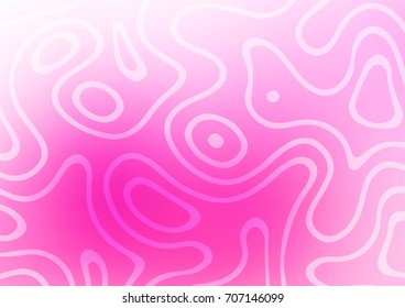 Light Pink vector indian curved background. Geometric doodle illustration in Origami style with gradient. A completely new design for your business.