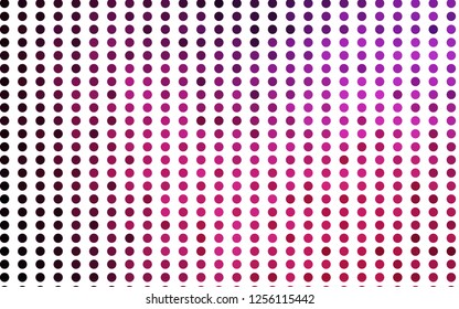 Light Pink vector layout with circle shapes. Modern abstract illustration with colorful water drops. Design for posters, banners.