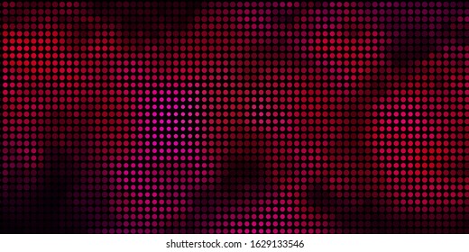 Light Pink vector layout with circle shapes. Abstract colorful disks on simple gradient background. Design for your commercials.