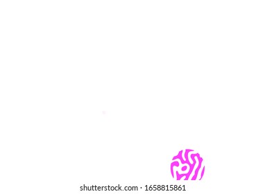 Light Pink vector layout with circle shapes. Glitter abstract illustration with blurred drops of rain. Design for your business advert.