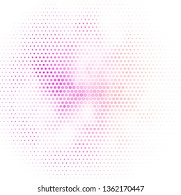 Light Pink vector layout with circles. Abstract illustration with colorful spots in nature style. Pattern for booklets, leaflets.