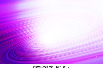 Light Pink vector layout with cosmic stars. Modern abstract illustration with Big Dipper stars. Pattern for astrology websites.