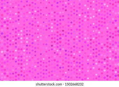 Light Pink vector layout with curved lines. A circumflex abstract illustration with gradient. A completely new design for your business.
