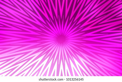Light Pink vector layout with flat lines. Decorative shining illustration with lines on abstract template. Template for your beautiful backgrounds.