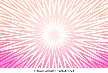 Light Pink vector layout with flat lines. Modern geometrical abstract illustration with staves. Best design for your ad, poster, banner.