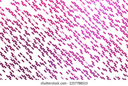 Light Pink vector layout with flat lines. Lines on blurred abstract background with gradient. Pattern for ads, posters, banners.