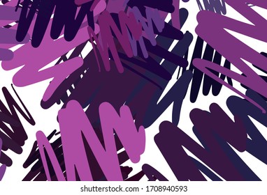 Light Pink vector layout with flat lines. Glitter abstract illustration with colorful sticks. Smart design for your business advert.