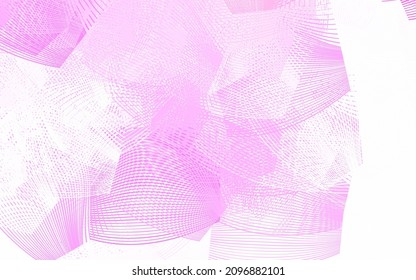 Light Pink vector layout with flat lines. Blurred decorative design in simple style with lines. Smart design for your business advert.