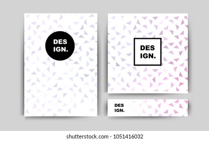 Light Pink vector layout for Leaflets. Abstract booklet on colored background with gradient. Completely new template for your brand book.