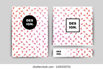 Light Pink vector layout for Leaflets. Glitter abstract design concept with text box. Pattern for ads, leaflets, labels of your business.