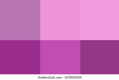 Light Pink vector layout with set of colors. Illustration with set of spectral palette. Pattern of colors for designers of booklets, leaflets.