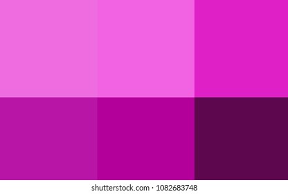Light Pink vector layout with set of colors. Illustration with set of spectral palette. Set of colors for clever designers.