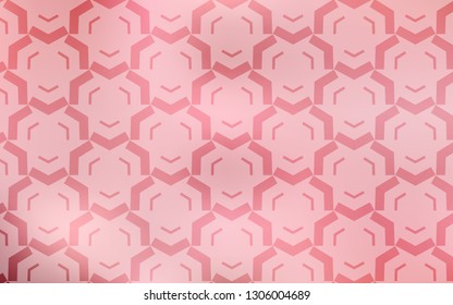 Light Pink vector layout with wry lines. Modern gradient abstract illustration with bandy lines. A completely new design for your business.