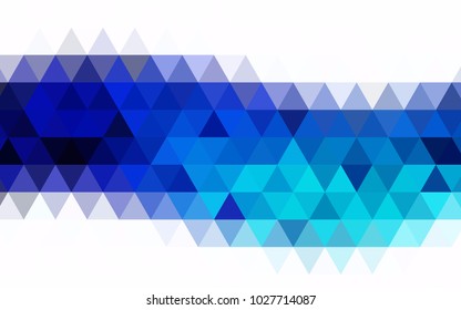 Light Pink vector low poly background. Geometric illustration in Origami style with gradient.  The best triangular design for your business.