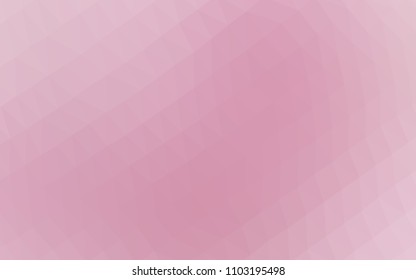 Light Pink vector low poly texture. A sample with polygonal shapes. Brand new design for your business.