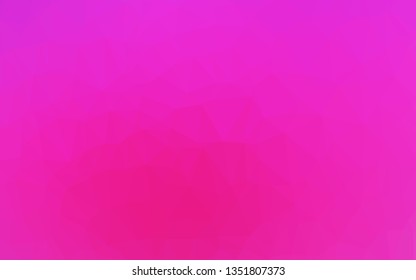 Light Pink vector low poly texture. Shining colored illustration in a Brand new style. Brand new style for your business design.