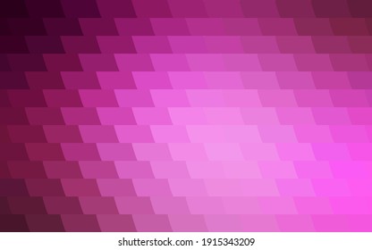 Light Pink vector low poly background. A sample with a polygonal design. Illustration in polygonal style with repeating squares