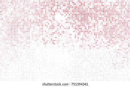 Light Pink vector low poly background. A sample with a polygonal design. Illustration in polygonal style with repeating squares