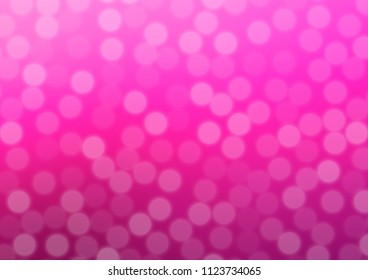 Light Pink vector modern bokeh pattern. Shining colorful illustration in a Brand new style. Brand new style for your business design.