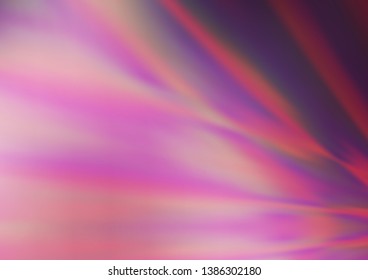 Light Pink vector modern bokeh pattern. Colorful illustration in blurry style with gradient. The blurred design can be used for your web site.