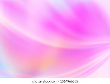 Light Pink vector modern bokeh pattern. Shining colorful illustration in a Brand new style. Brand new design for your business.