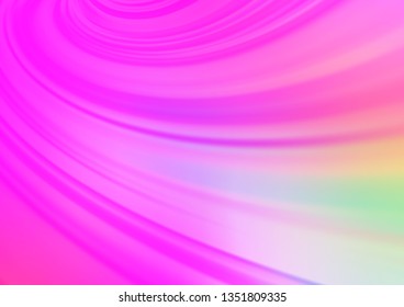 Light Pink vector modern elegant template. A completely new color illustration in a bokeh style. Brand new style for your business design.