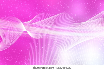 Light Pink vector modern elegant layout. Colorful abstract illustration with gradient. New way of your design.