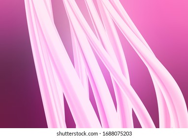Hellrosa Vektorillustration - Moderner, eleganter Hintergrund. Abstrakte farbige Illustration mit Farbverlauf. Neues Design für Ihr Markenbuch.