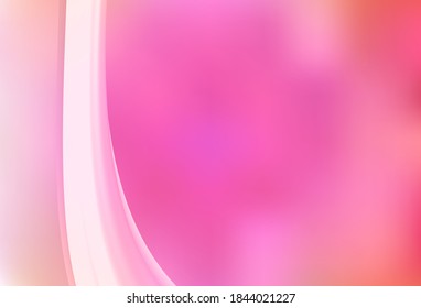 Vector rosa claro de fondo moderno y elegante. Ilustración creativa en estilo de semitono con gradiente. Diseño inteligente para su trabajo.