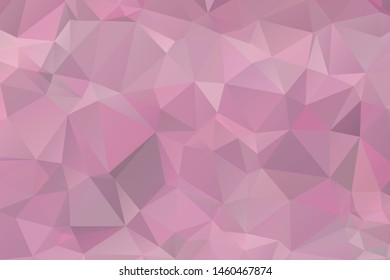 Light Pink vector modern geometric abstract background  , Multicolor, Rainbow vector triangle mosaic template