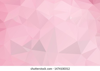 Light Pink vector modern geometric abstract background  , Multicolor, Rainbow vector triangle mosaic template