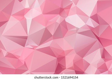 Light Pink vector modern geometric abstract background  , Multicolor, Rainbow vector triangle mosaic template