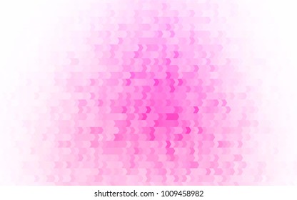 Light Pink vector modern geometrical background. Abstract template. Geometric pattern in square style with gradient.