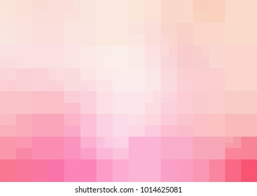 Light Pink vector modern geometrical abstract background. Texture template. Geometric pattern in Origami style with gradient. 