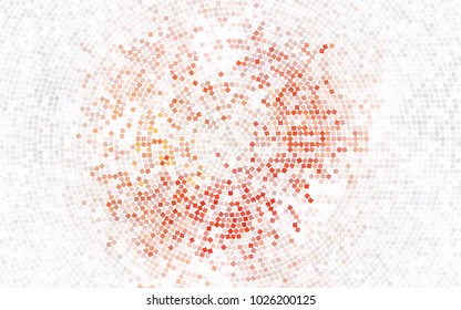 Light Pink vector modern geometrical background. Abstract template. Geometric pattern in square style with gradient.