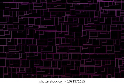 Light Pink vector modern geometrical background. Abstract template. Geometric pattern in square style with gradient.
