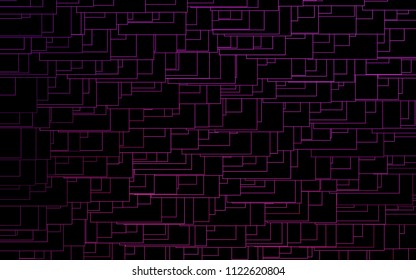 Light Pink vector modern geometrical background. Abstract template. Geometric pattern in square style with gradient.