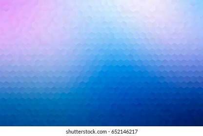 Light Pink vector modern geometrical abstract background. Texture, brand-new background. Geometric background in Origami style with gradient. 