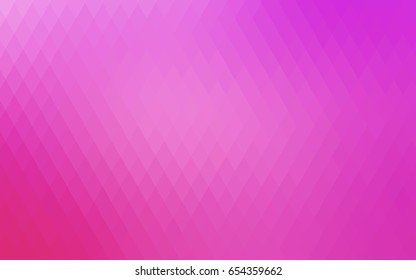 Light Pink vector modern geometrical background. Abstract template. Geometric pattern in square style with gradient.