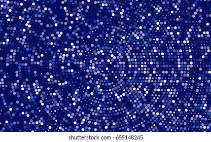 Light Pink vector modern geometrical circle abstract background. Dotted texture template. Geometric pattern in halftone style with gradient. 