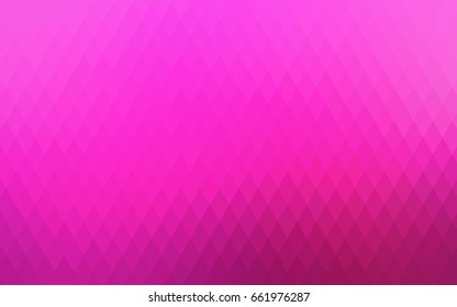 Light Pink vector modern geometrical background. Abstract template. Geometric pattern in square style with gradient.