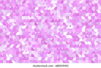 Light Pink vector modern geometrical circle abstract background. Dotted texture template. Geometric pattern in halftone style with gradient. 