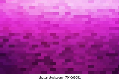 Light Pink vector modern geometrical background. Abstract template. Geometric pattern in square style with gradient.