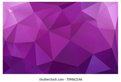 Light Pink vector modern geometrical abstract background. Texture, new background. Geometric background in Origami style with gradient. 