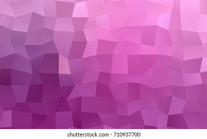 Light Pink vector modern geometrical background. Abstract template. Geometric pattern in square style with gradient.