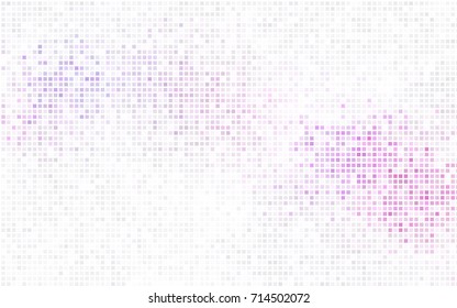 Light Pink vector modern geometrical background. Abstract template. Geometric pattern in square style with gradient.