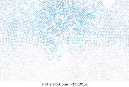 Light Pink vector modern geometrical background. Abstract template. Geometric pattern in square style with gradient.