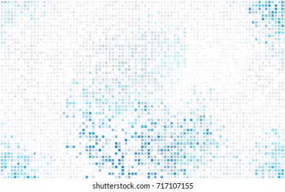 Light Pink vector modern geometrical background. Abstract template. Geometric pattern in square style with gradient.