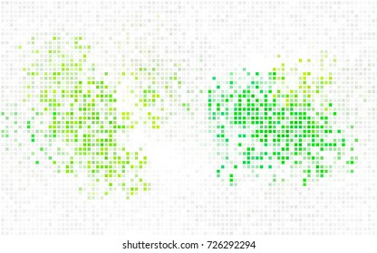 Light Pink vector modern geometrical background. Abstract template. Geometric pattern in square style with gradient.